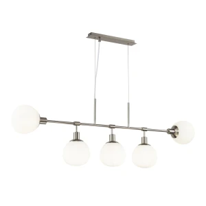 Lampa wisząca Maytoni ERICH MOD221-PL-05-N szara 5xE14 37.3cm