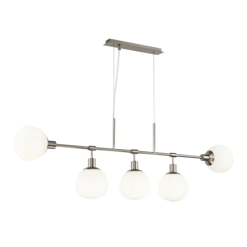 Lampa wisząca ERICH MOD221-PL-05-N szara 5xE14 wys.37.3cm