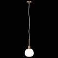 Lampa wisząca ERICH MOD221-PL-01-G mosiądz 1xE14 wys.30.5cm