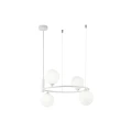Lampa wisząca RING MOD013PL-04W biała 4xG9 wys.28cm