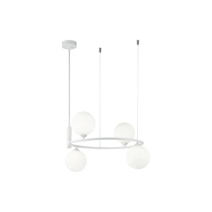 Lampa wisząca Maytoni RING MOD013PL-04W biała 4xG9 28cm