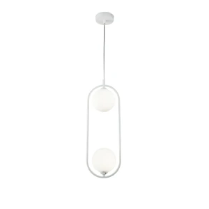 Lampa wisząca Maytoni RING MOD013PL-02W biała 2xG9 48cm
