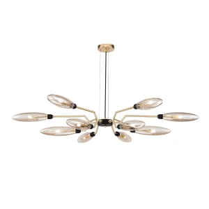 Lampa wisząca Maytoni VENTURA MOD012CL-12G złota 12xG9 17.5cm