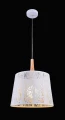Lampa wisząca LANTERN MOD029-PL-01-W biała 1xE27 wys.40cm