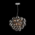 Lampa wisząca BALBO MOD112-08-N szara 8xG9 wys.40cm