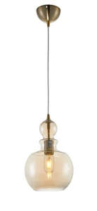 Lampa wisząca Maytoni TONE P003PL-01BZ brązowy wenge 1xE27 33.4cm