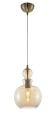 Lampa wisząca TONE P003PL-01BZ brązowy wenge 1xE27 wys.33.4cm