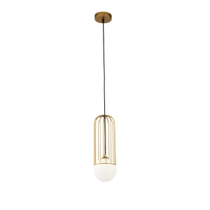 Lampa wisząca Maytoni TELFORD P361PL-01G złota 1xG9 35cm