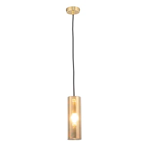 Lampa wisząca Maytoni GIOIA P011PL-01G złota 1xE14 24cm