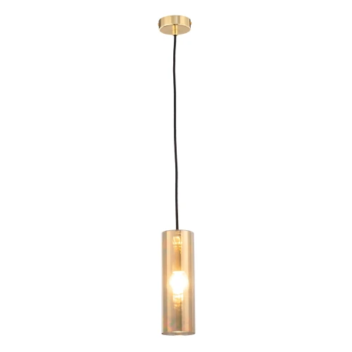 Lampa wisząca GIOIA P011PL-01G złota 1xE14 wys.24cm