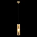 Lampa wisząca GIOIA P011PL-01G złota 1xE14 wys.24cm