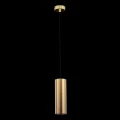 Lampa wisząca GIOIA P011PL-01G złota 1xE14 wys.24cm
