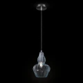 Lampa wisząca EUSTOMA MOD238-PL-01-BL szara 1xE14 wys.23cm