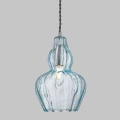 Lampa wisząca EUSTOMA MOD238-PL-01-BL szara 1xE14 wys.23cm
