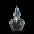 Lampa wisząca EUSTOMA MOD238-PL-01-BL szara 1xE14 wys.23cm