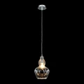 Lampa wisząca EUSTOMA MOD238-PL-01-TR szara 1xE14 wys.23cm