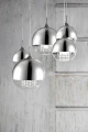 Lampa wisząca FERMI P140-PL-170-5-N szara 5xE27 wys.35cm