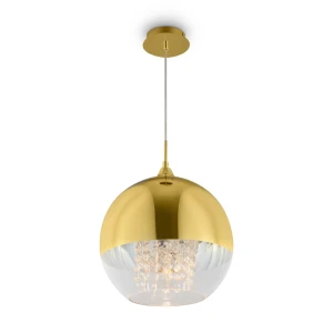 Lampa wisząca Maytoni FERMI P140-PL-170-1-G złota 1xE27 30cm