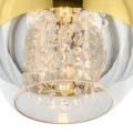 Lampa wisząca FERMI P140-PL-170-1-G złota 1xE27 wys.30cm