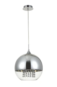 Lampa wisząca Maytoni FERMI P140-PL-170-1-N szara 1xE27 28cm