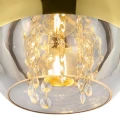 Lampa wisząca FERMI P140-PL-110-1-G złota 1xE27 wys.17.5cm