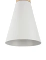 Lampa wisząca BICONES P359-PL-140-W biała 1xE27 wys.16.5cm