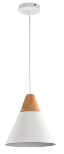 Lampa wisząca Maytoni BICONES P359-PL-01-W biała 1xE27 13.7cm