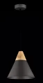 Lampa wisząca BICONES P359-PL-220-C czarna 1xE27 wys.13.7cm