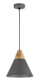 Lampa wisząca BICONES P359-PL-220-C czarna 1xE27 wys.13.7cm