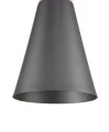 Lampa wisząca BICONES P359-PL-140-C szara 1xE27 wys.16.5