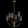 Lampa wisząca ARCO MOD223PL-06BS mosiądz 6xG9 wys.44.7
