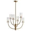 Lampa wisząca ARCO MOD223PL-06BS mosiądz 6xG9 wys.44.7