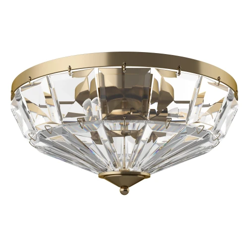 Plafon FACET MOD094CL-04G złoty 4xE14 szer.39.6cm
