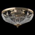 Plafon FACET MOD094CL-04G złoty 4xE14 szer.39.6cm