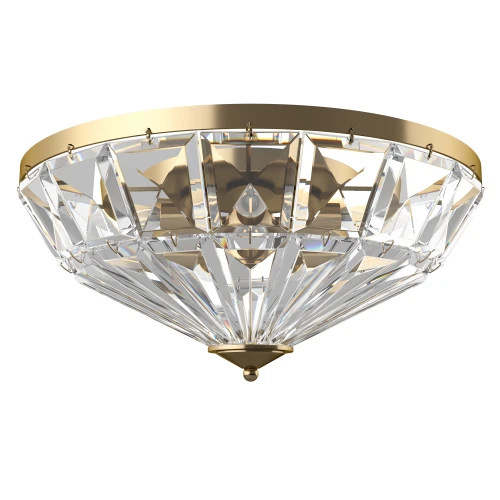 Plafon FACET MOD094CL-06G złoty 6xE14 szer.48.6cm