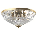 Plafon FACET MOD094CL-06G złoty 6xE14 szer.48.6cm