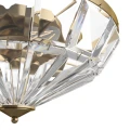 Plafon FACET MOD094CL-06G złoty 6xE14 szer.48.6cm