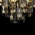 Lampa wisząca FLARE DIA200PL-08G złota 8xE14 wys.55.3