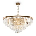 Lampa wisząca REVERO MOD085PL-16BS mosiądz 16xE14 wys.52cm