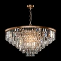 Lampa wisząca REVERO MOD085PL-16BS mosiądz 16xE14 wys.52cm
