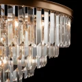 Lampa wisząca REVERO MOD085PL-16BS mosiądz 16xE14 wys.52cm