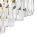 Lampa wisząca REVERO MOD085PL-12BS mosiądz 12xE14 wys.45cm