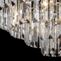 Lampa wisząca REVERO MOD085PL-12BS mosiądz 12xE14 wys.45cm