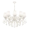 Lampa wisząca GRACE ARM247-10-G biała 10xE14 wys.64cm