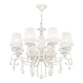 Lampa wisząca GRACE ARM247-08-G biała 8xE14 wys.59cm