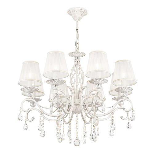 Lampa wisząca GRACE ARM247-08-G biała 8xE14 wys.59cm
