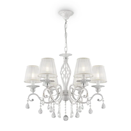 Lampa wisząca GRACE ARM247-06-G biała 6xE14 wys.56cm