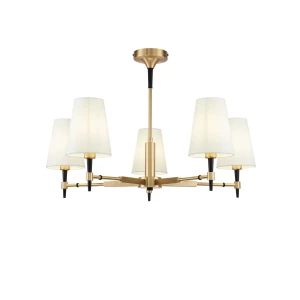 Lampa wisząca Maytoni ZARAGOZA H001CL-05BS mosiądz 5xE14 49cm