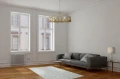 Lampa wisząca BOWI H009PL-08G złota 8xE14 wys.40.5cm