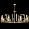 Lampa wisząca BOWI H009PL-08G złota 8xE14 wys.40.5cm